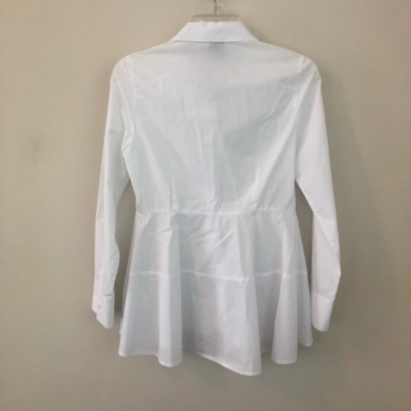 Anthropologie HD in Paris Tie Front Button Top - Picture 4 of 4